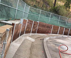 Hillsides Tight Access Zero Lot Lines