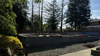 Retaining Wall Work